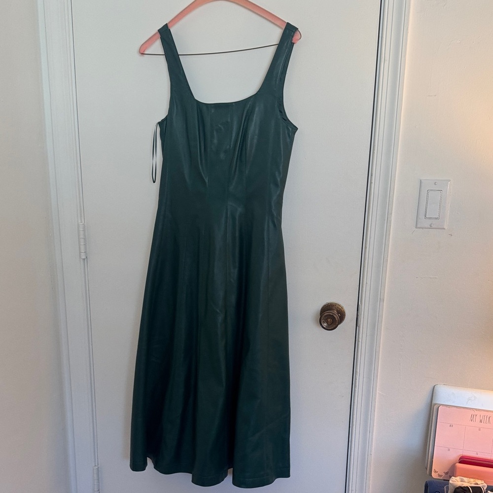 Marshalls Forest Green Midi Dress